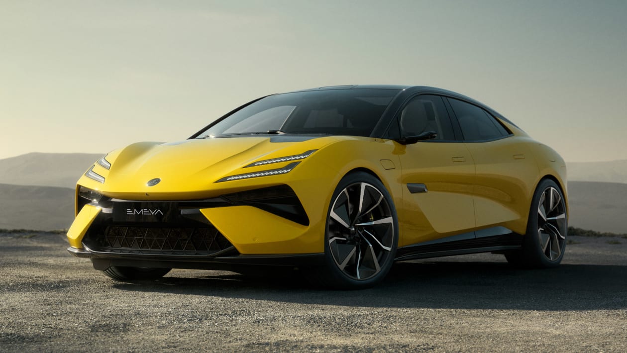 New Lotus Emeya electric 'hyper GT' arrives to battle Porsche